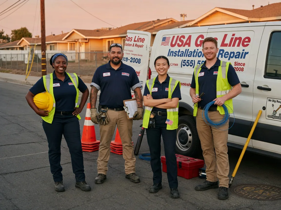Gas Line Installation company in Orange, CA